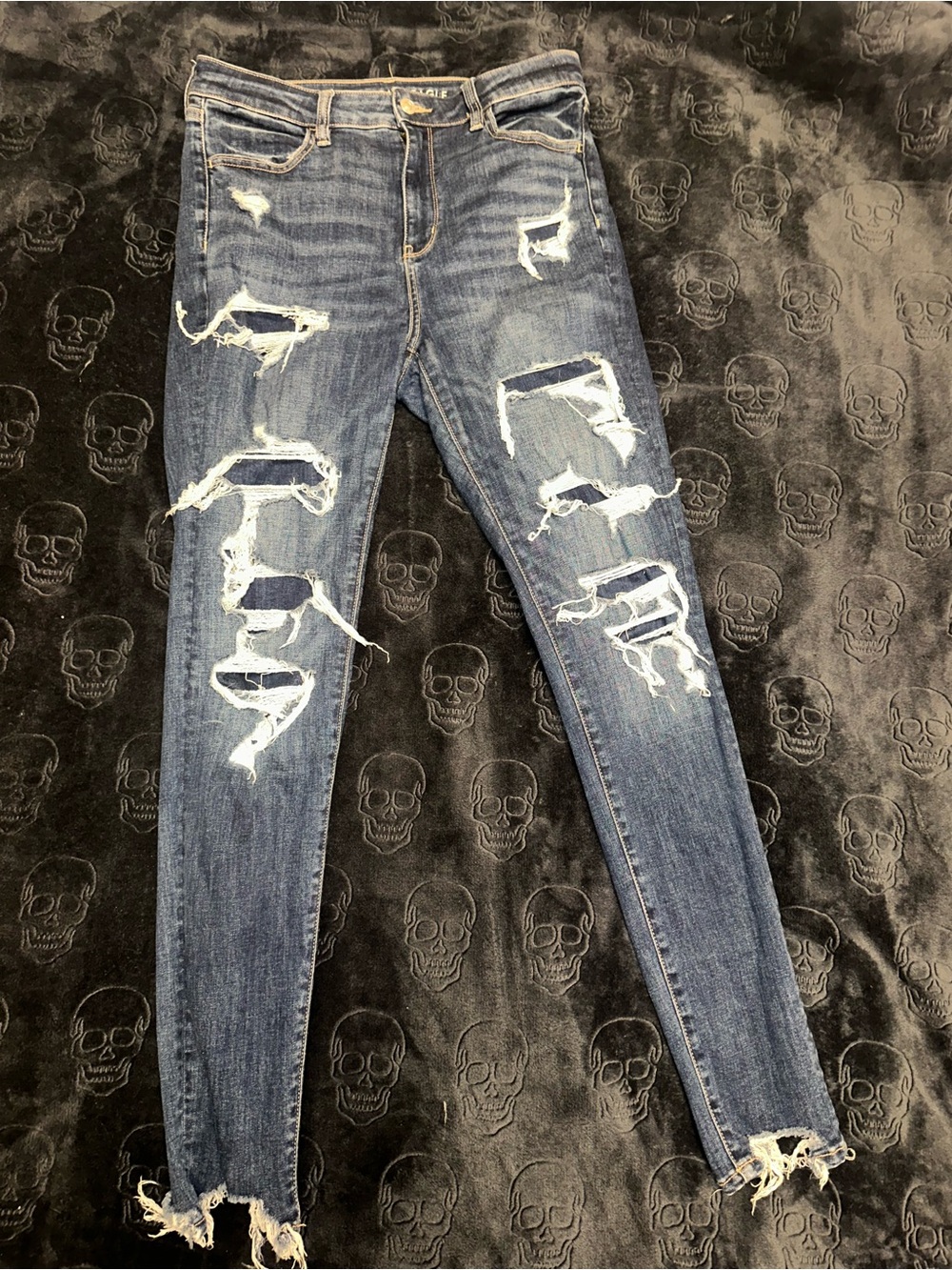 Distressed Skinny Jeans